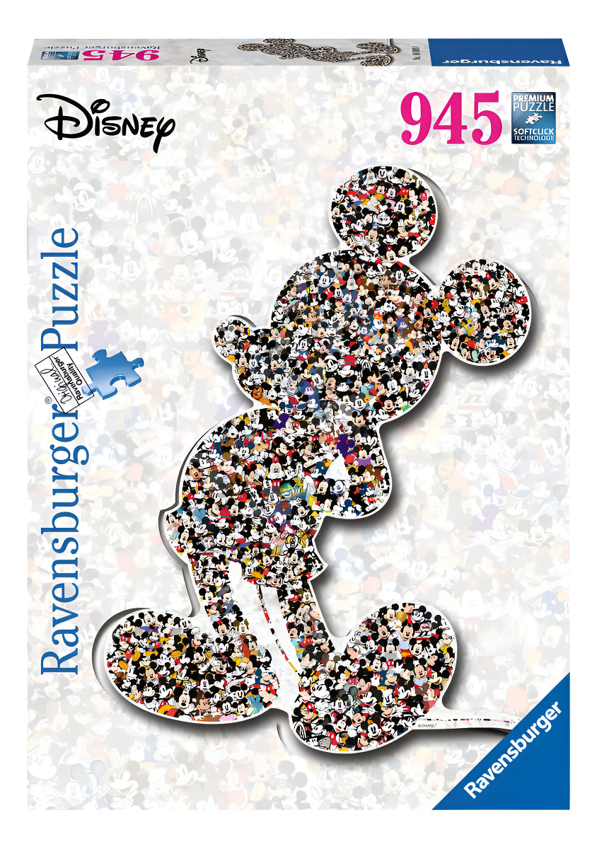 Rompecabezas Ravensburger Disney: Silueta Mickey 945 Pzas