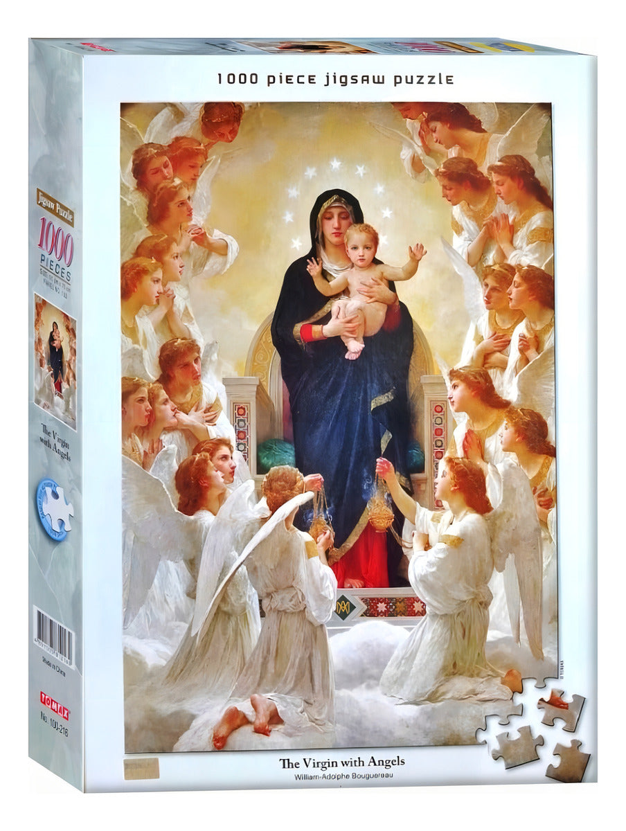 Rompecabezas Tomax 1000 Piezas The Virgin With Angel