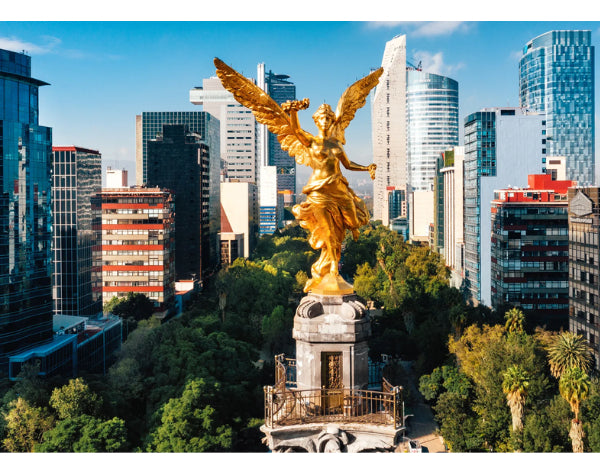 Mini Rompecabezas Plastico Pintoo Mexico Angel Reforma 150pz