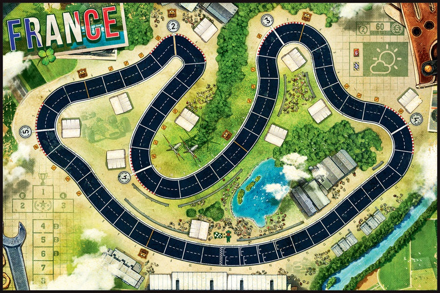 Juego De Mesa Heat En Español Carreras Velocidad Asmodee
