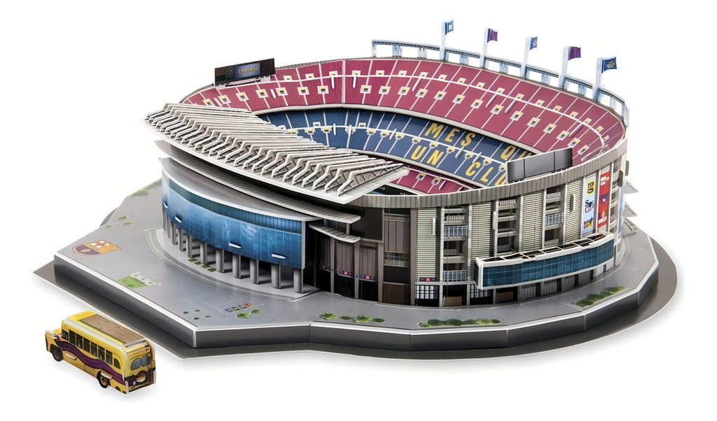 Rompecabezas 3d Nanostad Estadio Camp Nou Barcelona Laliga