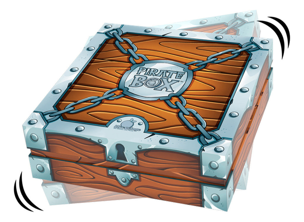 Blue Orange Pirate Box Juego De Mesa Familiar De Memoria