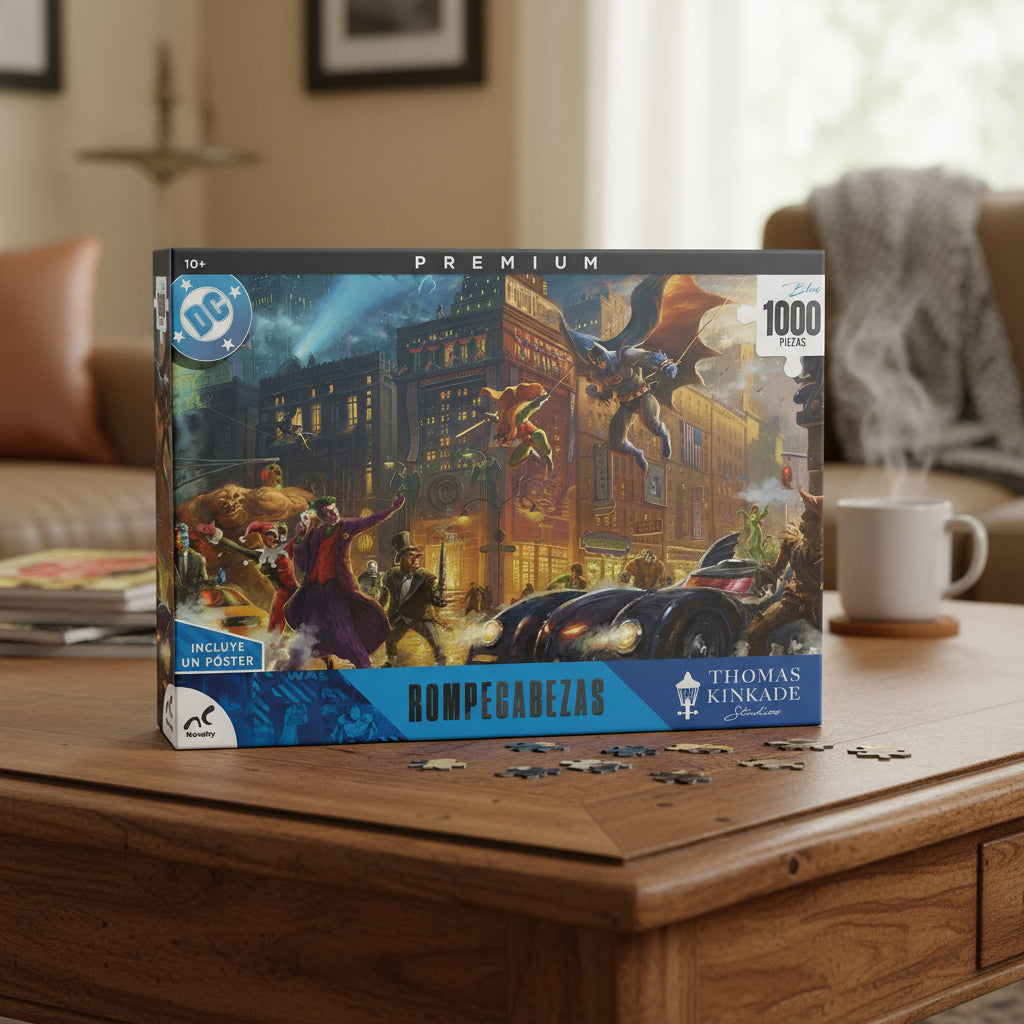 Rompecabezas Dc Batman 1000 Pzs Thomas Kinkade Premium