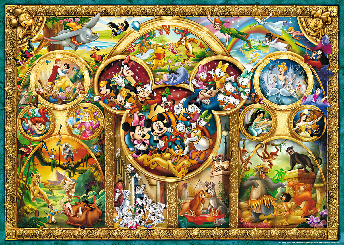 Rompecabezas Películas Disney 1000 Piezas Ravensburger