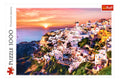 Rompecabezas Trefl Sunset Over Santorini 10435 De 1000 Piezas