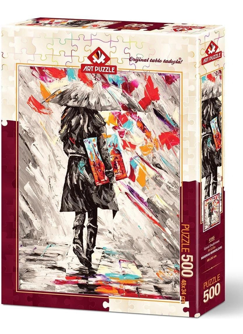 Crítico De Arte 500 Piezas Art Puzzle 4165