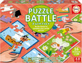 Rompecabazas Y Juego Batalla Junior Fantasía 9x16 Pz Educa