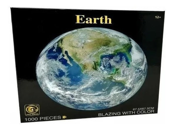 Circular Planeta Tierra Rompecabezas 1000 Piezas