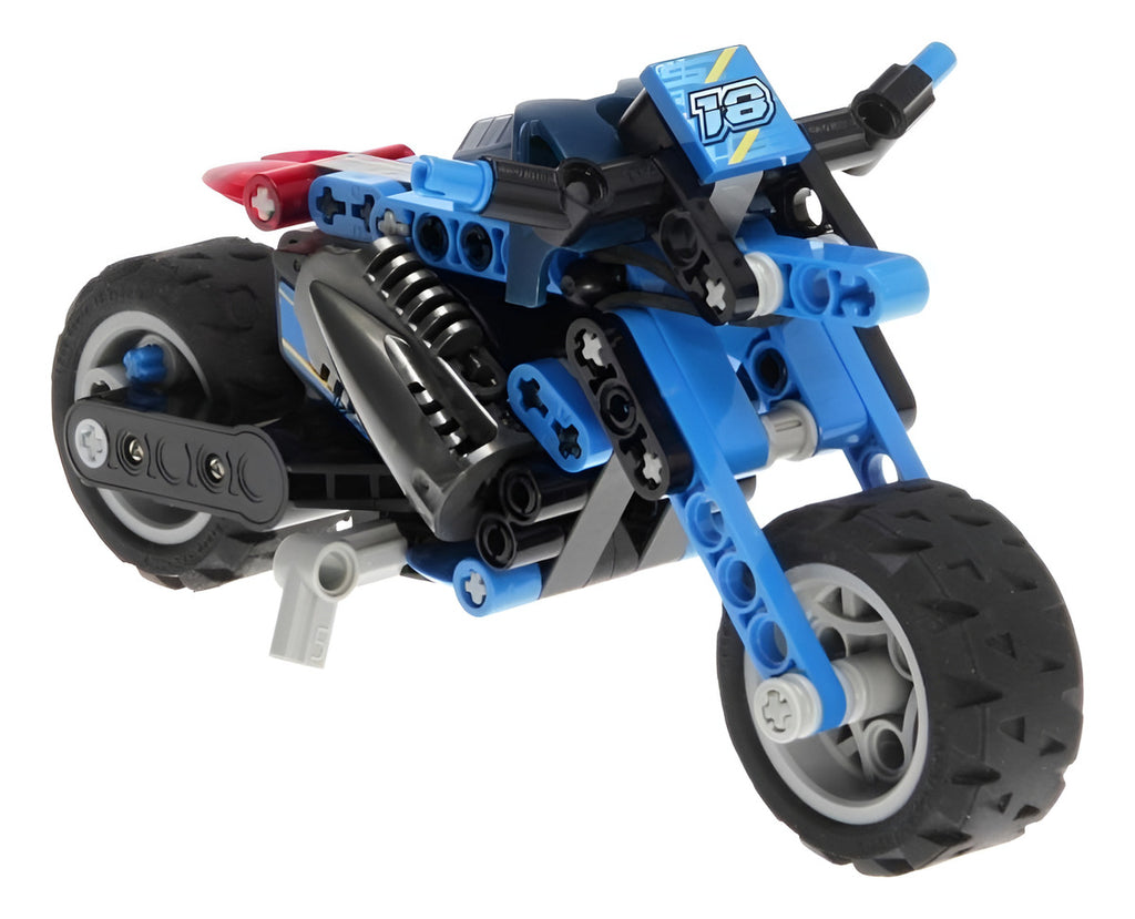 Lego Racers Nitro Stunt Bike Motocicleta Retropropulsión