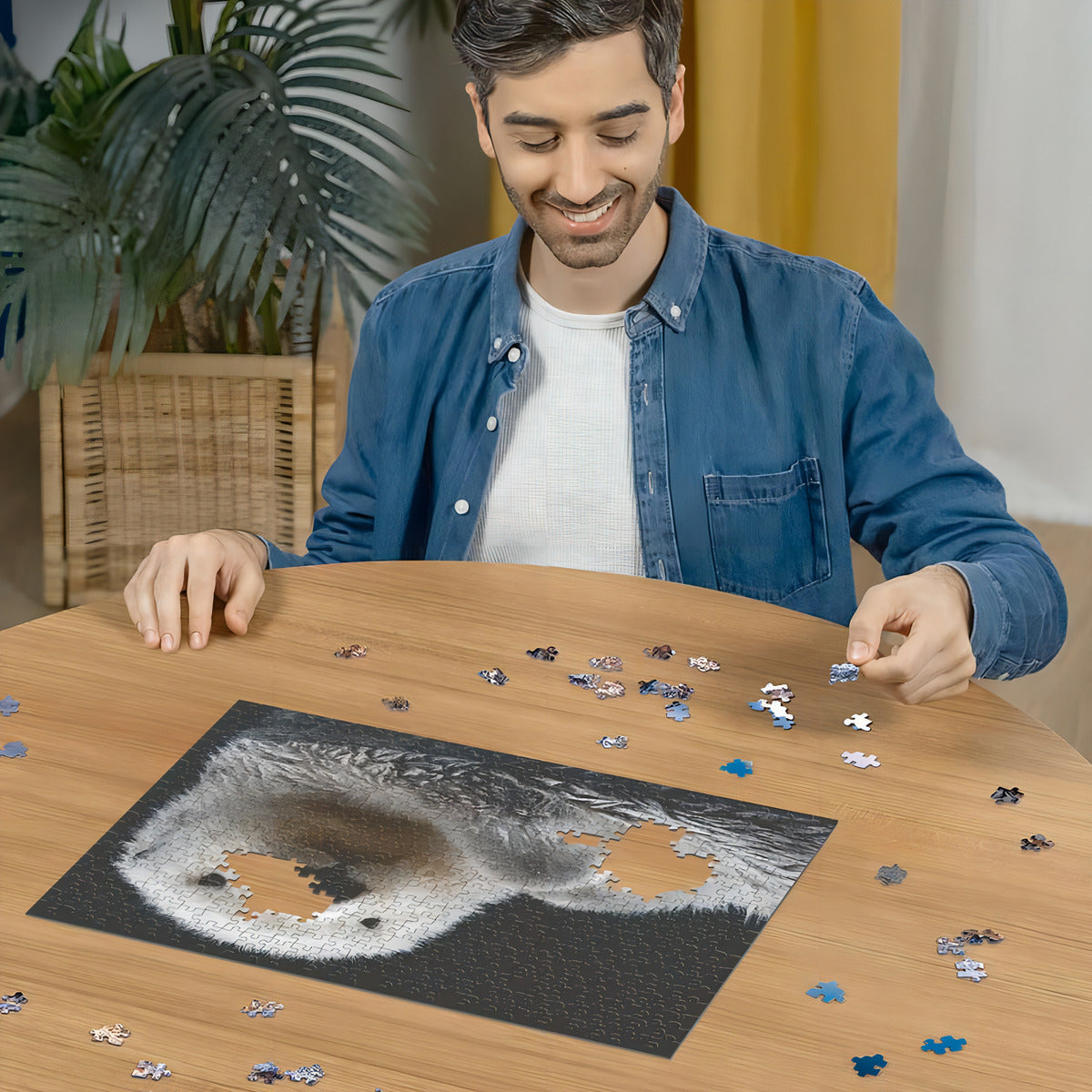 Rompecabezas Ravensburger Adorable Nutria 500pz