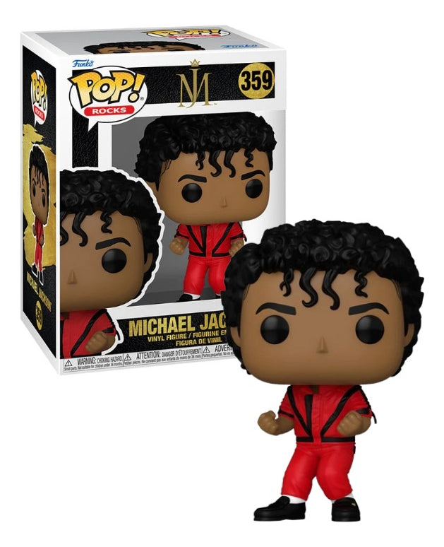 Figura Fu72591 Pop! Rocks Michael Jackson Thriller Funko