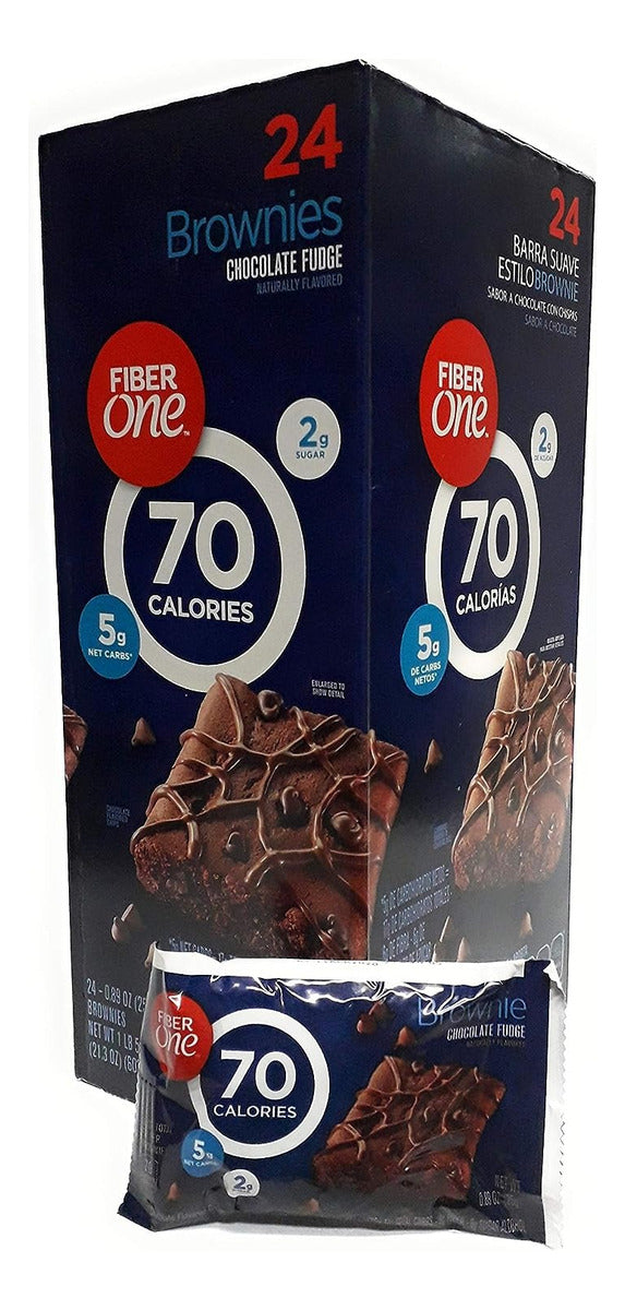 Brownies Chocolate Fiber One 70 Kcal 6 Piezas 151 G