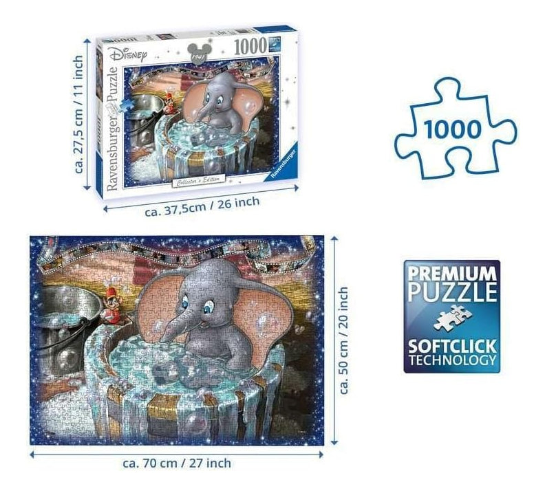 19676 Dumbo 1941  Disney Rompecabezas Ravensburger 1000 Pz