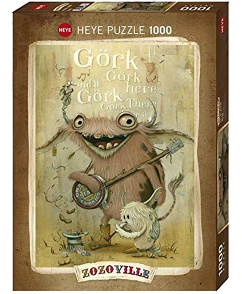 Rompecabezas Heye Zozoville Banjo Con 1000 Piezas 14+