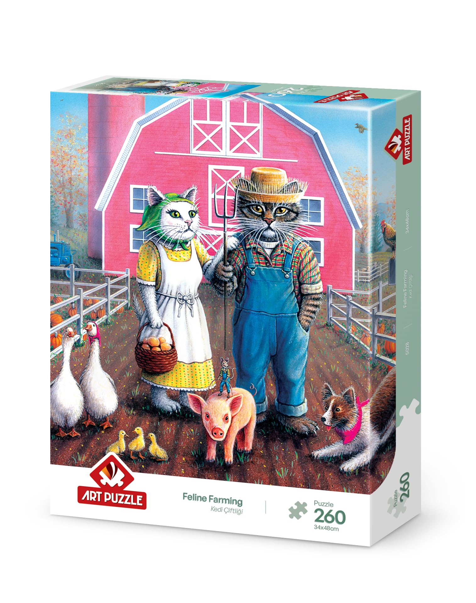 Crianza De Felinos 260Pz Art Puzzle