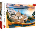 10445 Santorini Grecia Trefl Rompecabezas 1000 Piezas