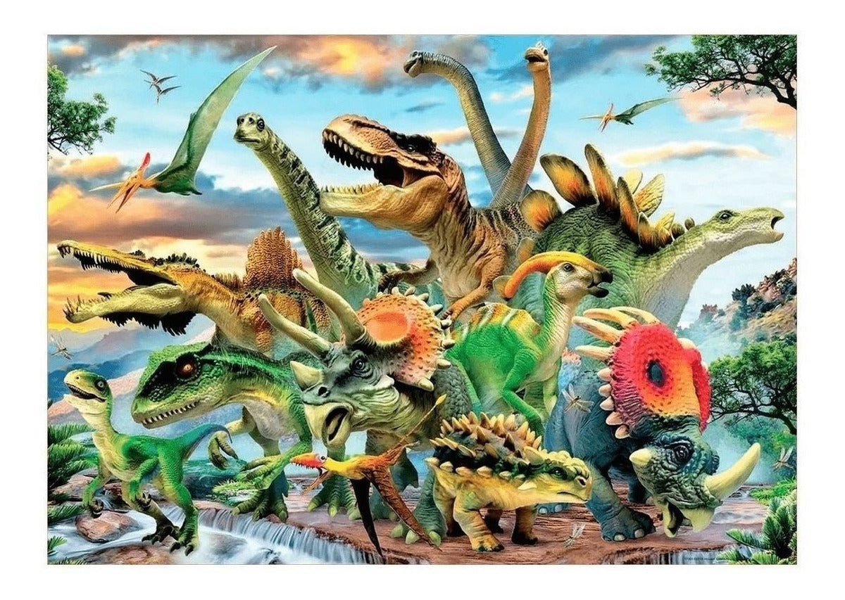 Rompecabezas Puzzle Educa 500 Piezas Dinosaurios 17961