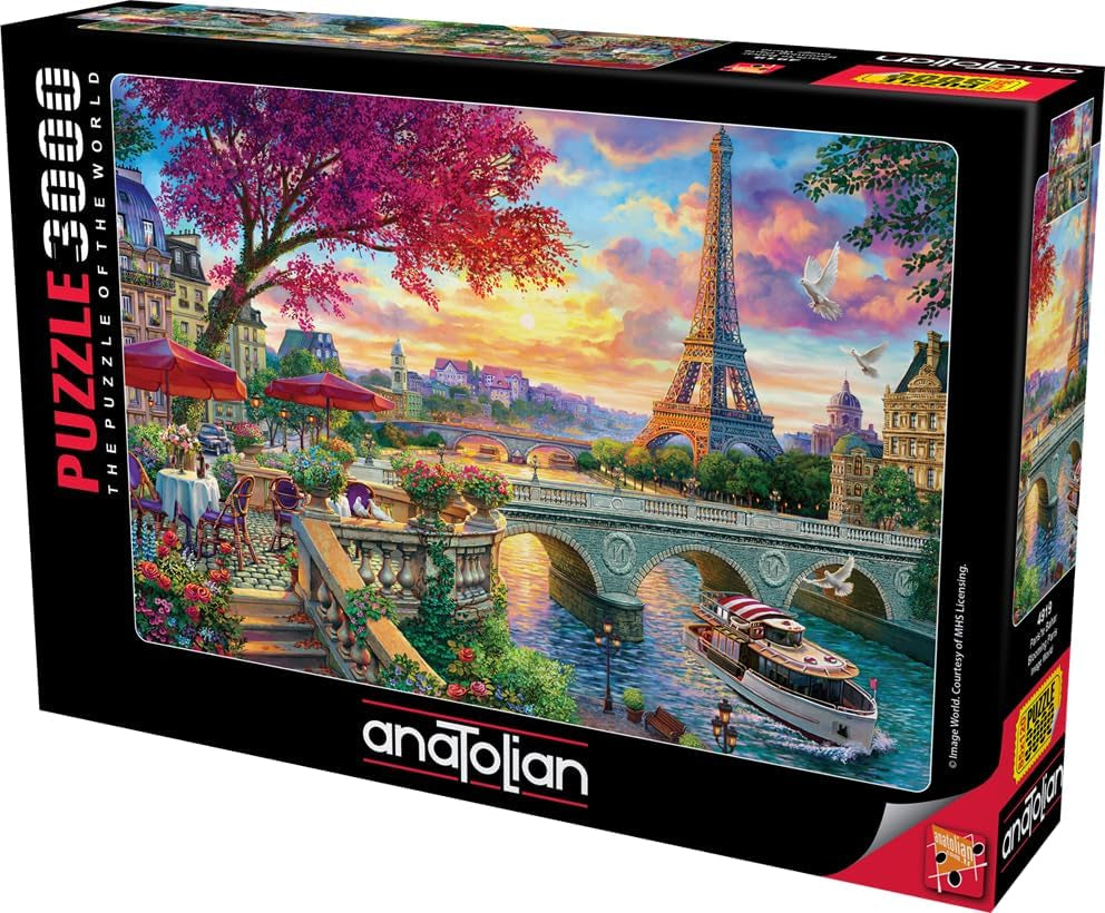 Puzzle Anatolian Blooming Paris 4919 De 3000 Piezas