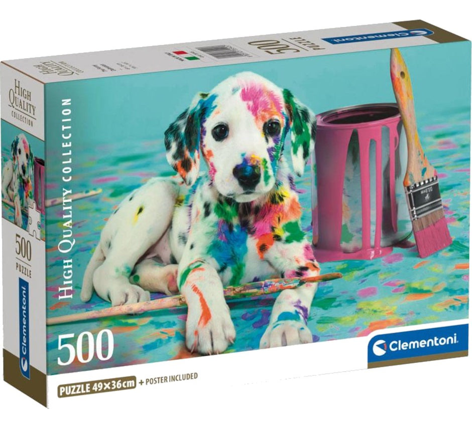 Rompecabezas Clementoni Dálmata Divertido 500 Pzs Compact