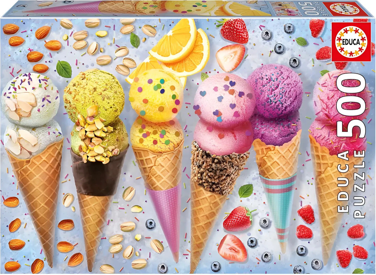 Rompecabezas Helados 500 Piezas Educa