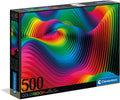 35093 Ondas De Colores Rompecabezas Clementoni 500 Piezas