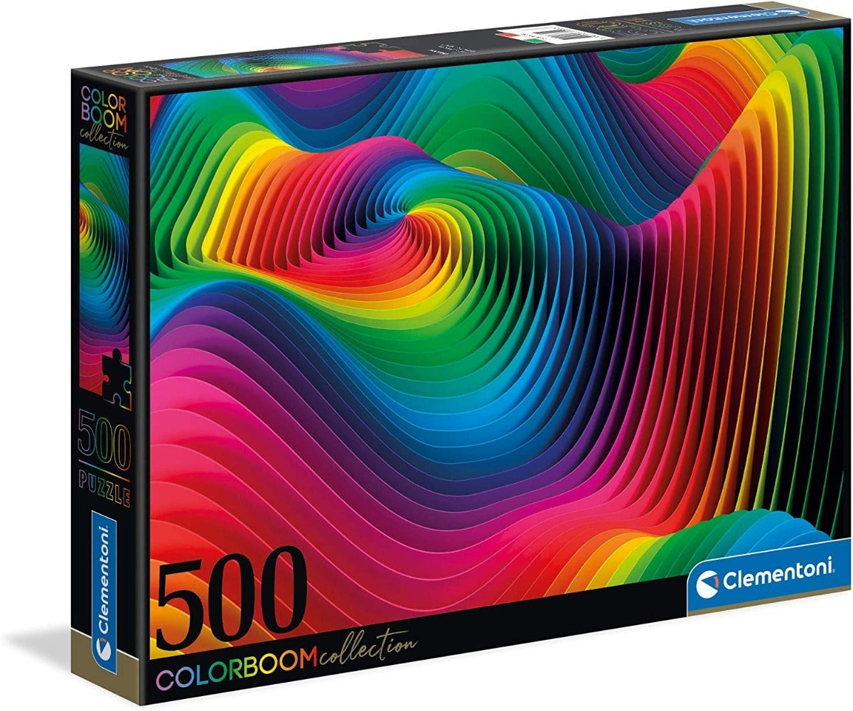 35093 Ondas De Colores Rompecabezas Clementoni 500 Piezas