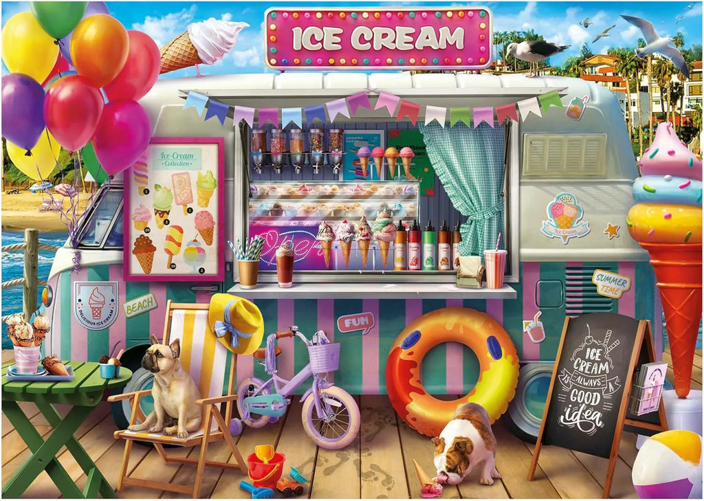 Rompecabezas Furgoneta De Helados 500 Piezas Educa