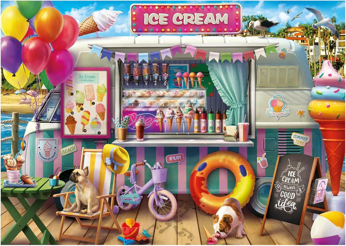 Rompecabezas Furgoneta De Helados 500 Piezas Educa