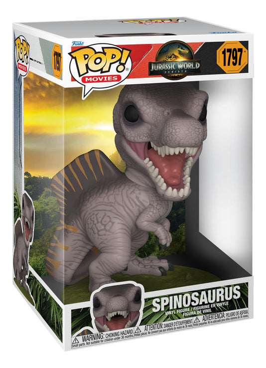 Funko Pop Spinosaurus #1797 Jurassic World Rebirth 10 Pul