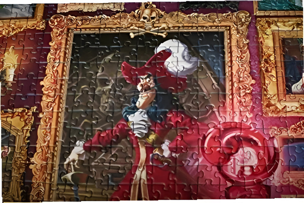 Rompecabezas Ravensburger Villainous Capitán Garfio 1000 Pza