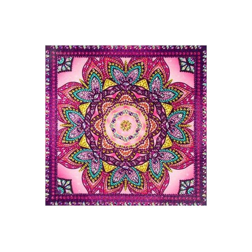 Kit Pintura Arte Diamantes Mandala 7 Dm-57 Educar