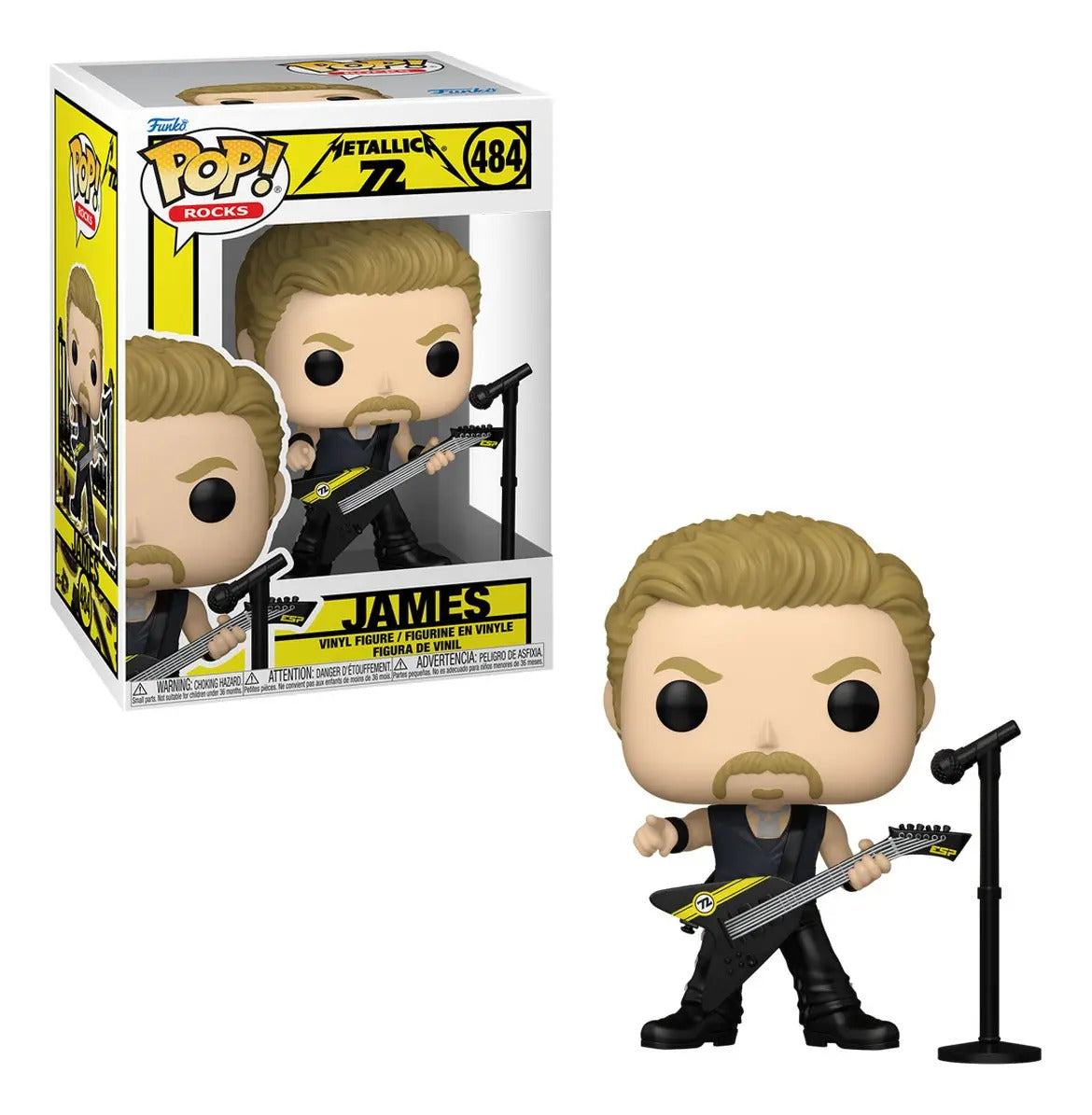 Funko Pop! Metallica James 72 Seasons