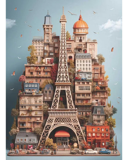 Anatolian Rompecabezas Torre Eiffel Paris 1000 Pza