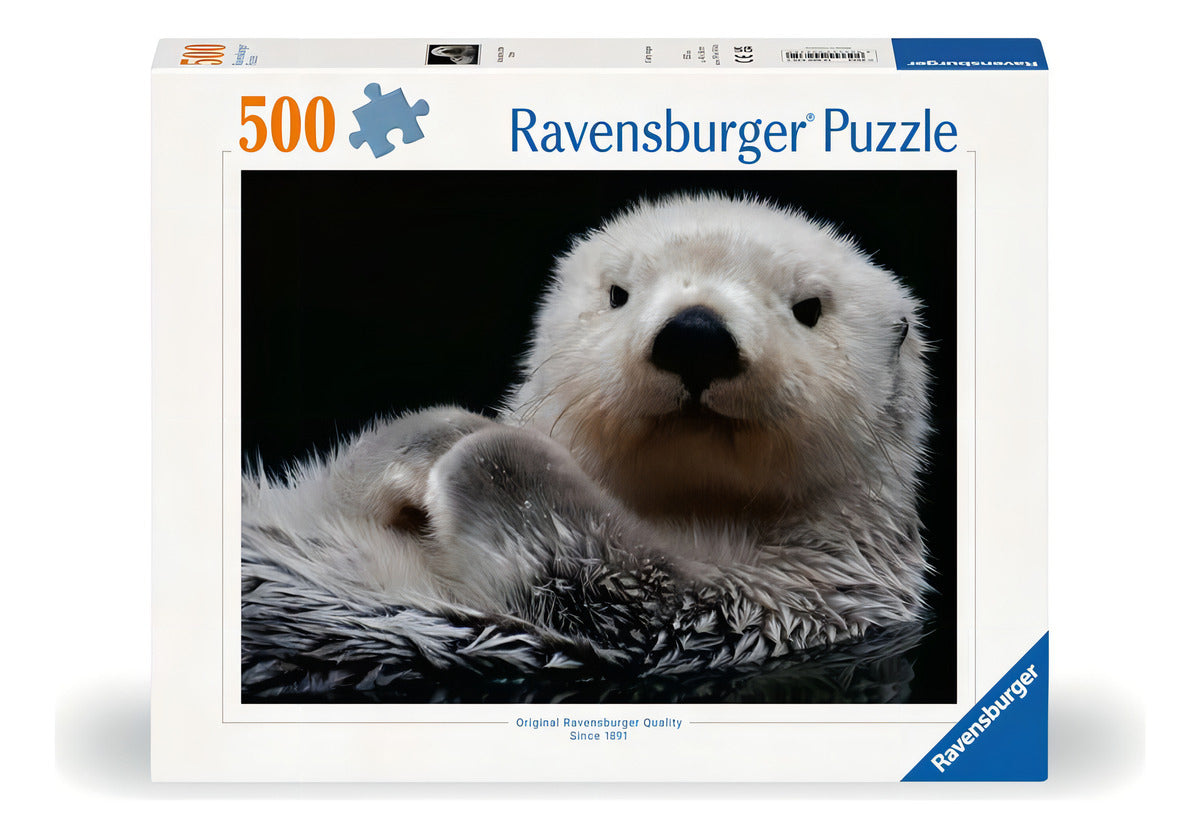 Rompecabezas Ravensburger Adorable Nutria 500pz