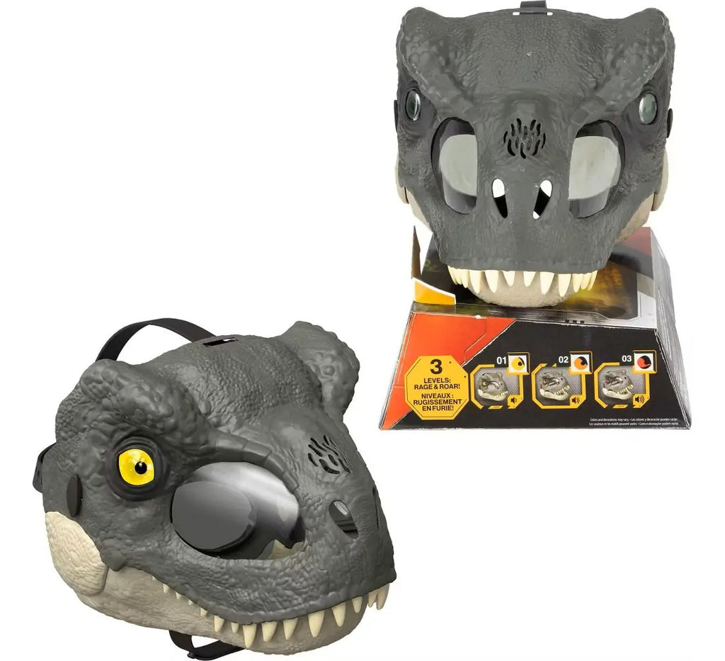 Jurassic World Juguete Rebirth Máscara Deluxe De Dinosaurio