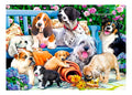 Puzzle Rompecabezas 1000 Piezas Trefl Perros En El Jardin Sk