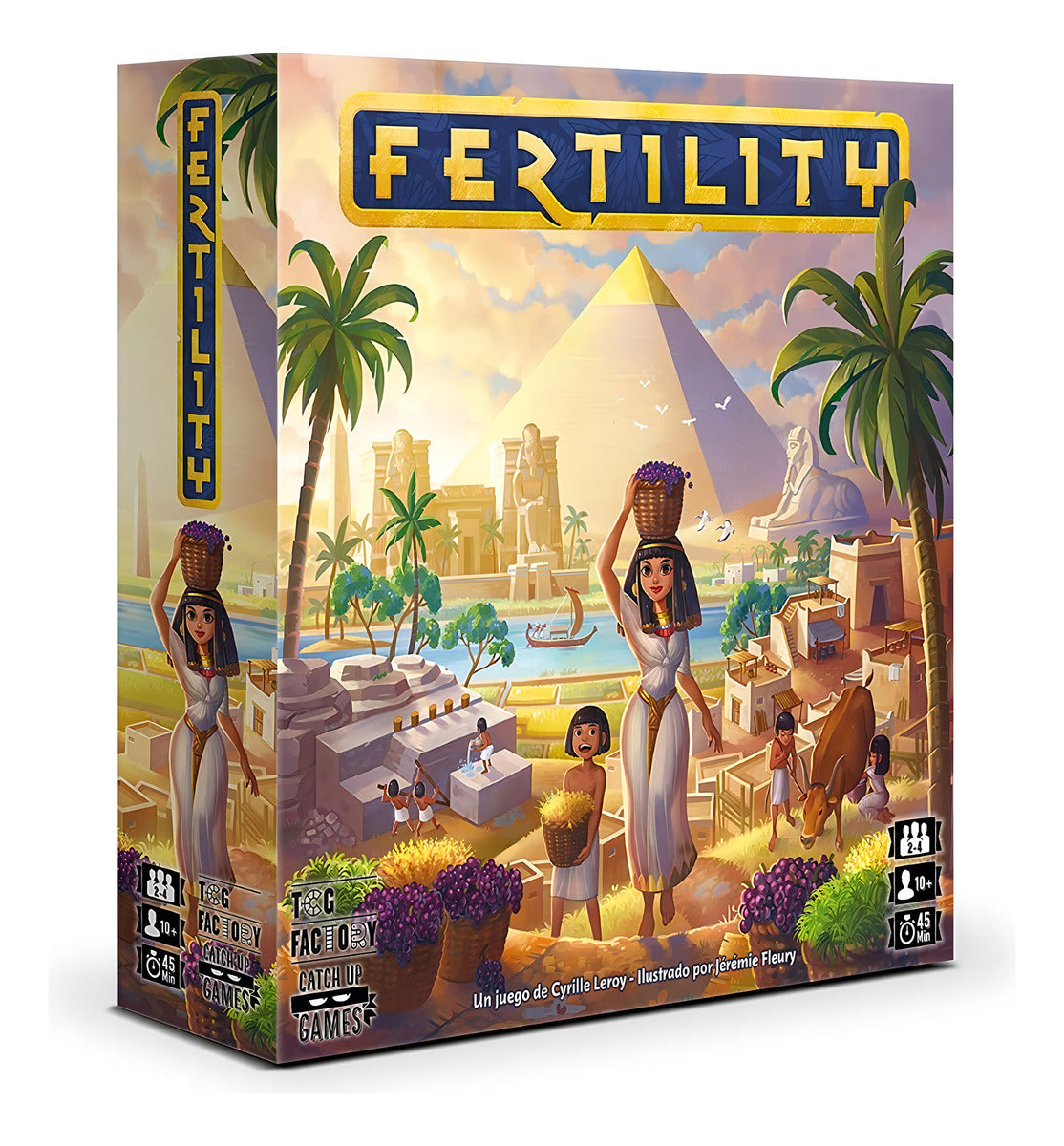Juego De Estrategia Fertility En Español Tcg Factory Para 2 A 4 Jugadores