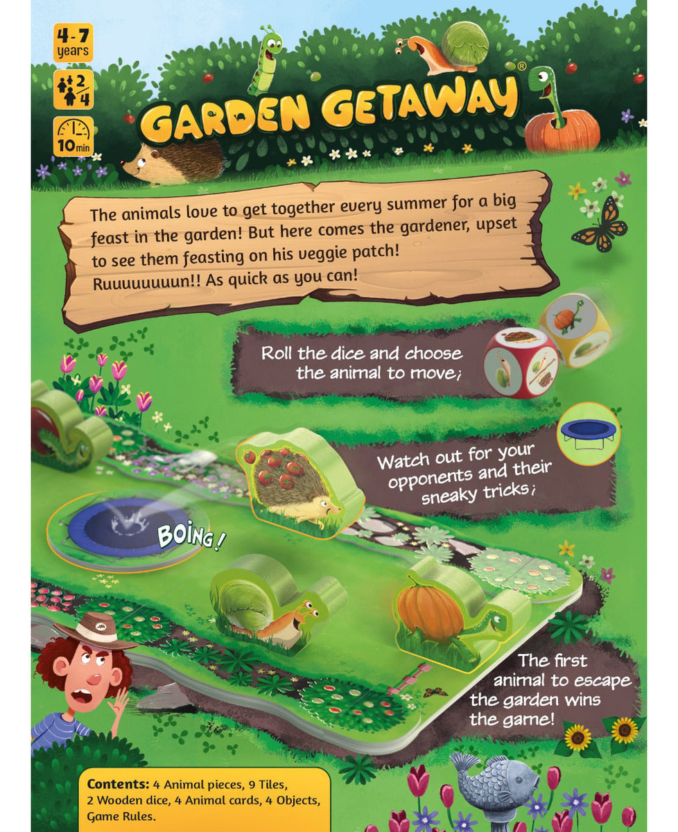Juego De Mesa Garden Getaway Gigamic