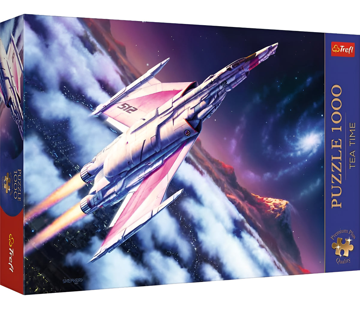 Cohete Espacial (tea Time) Rompecabezas De 1000 Piezas Trefl
