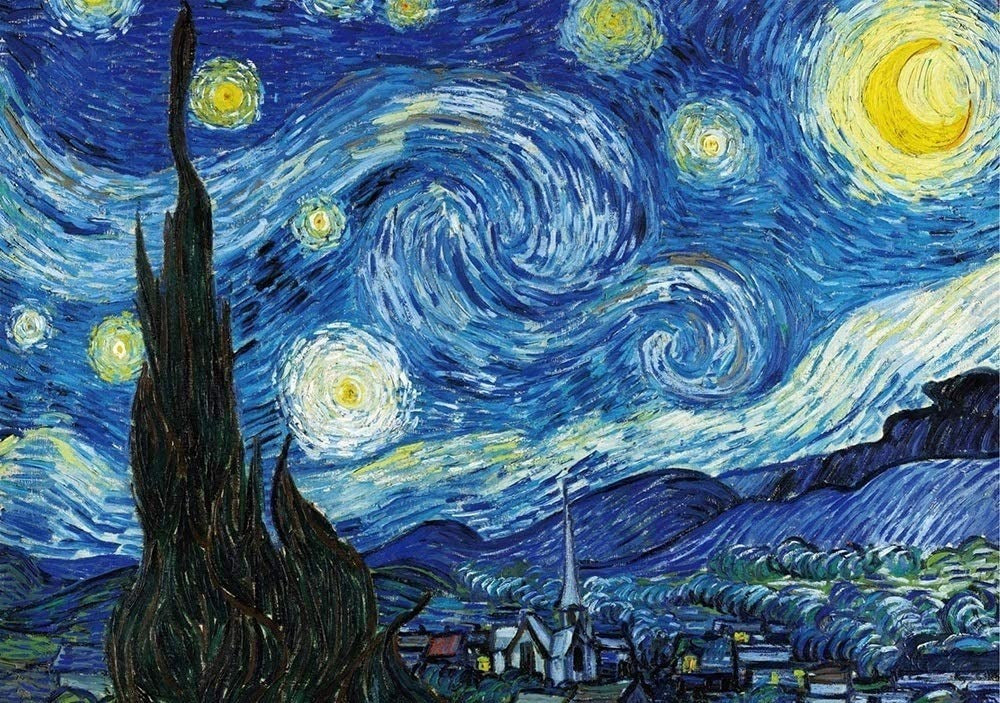 Noche Estrellada Van Gogh Rompecabezas 1000 Piezas
