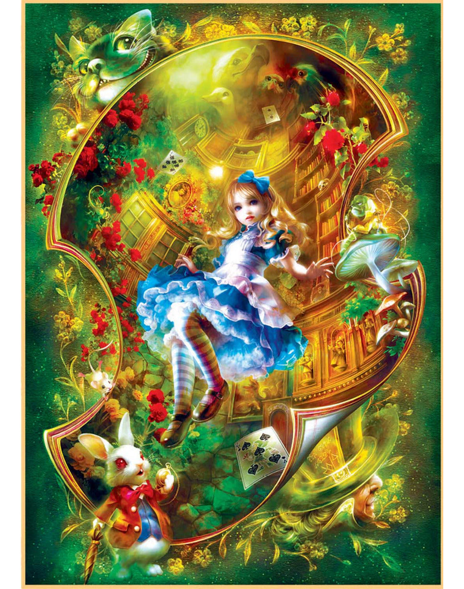 Rompecabezas Master Pieces Alice In Wonderland 1000 Piezas