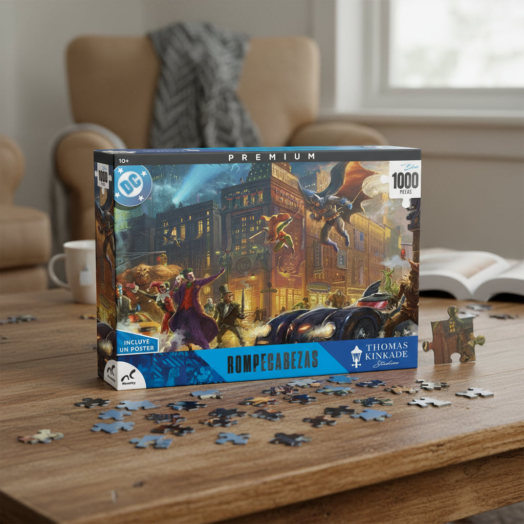 Rompecabezas Dc Batman 1000 Pzs Thomas Kinkade Premium