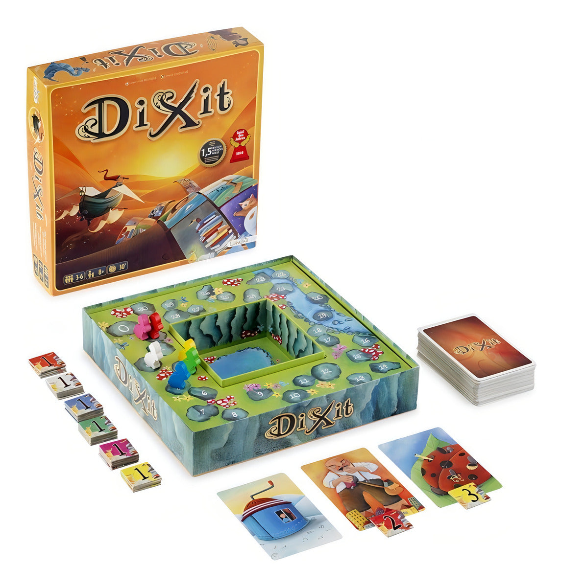 Juego De Mesa Familiar Dixit Asmodee 3 - 6 Jugadores Edad 8