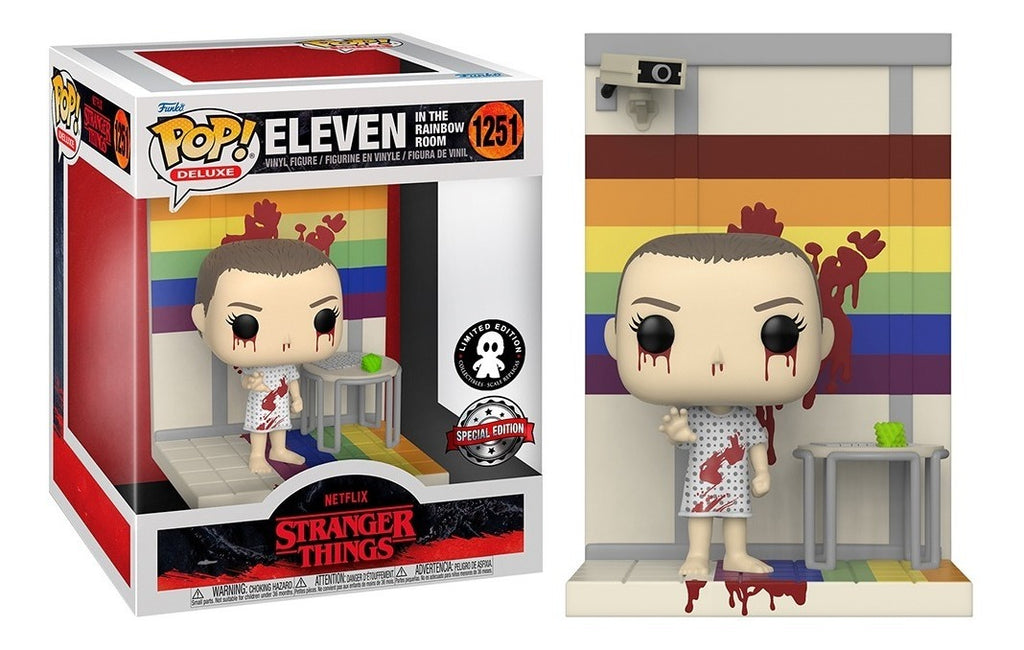 Figura De Acción Eleven In The Rainbow Room 62386 De Funko Pop! Deluxe