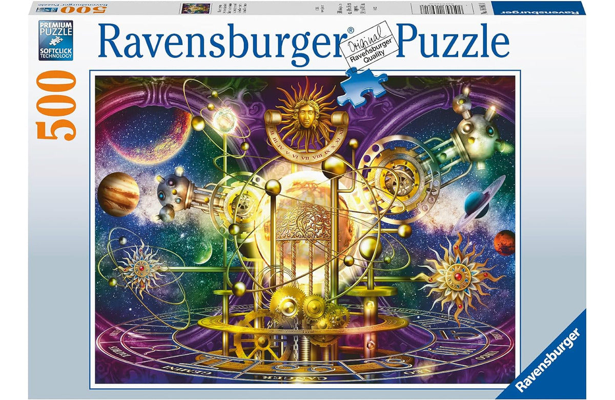 Sistema Solar Dorado Rompecabezas 500 Pzs Ravensburger 16981