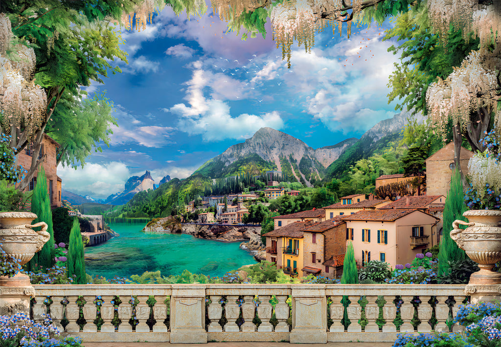 Rompecabezas Terraza Mediterranea 3000 Pz Clementoni Italia