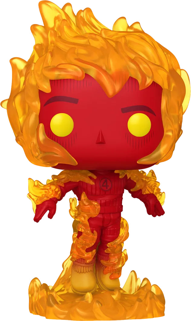 Funko Pop Marvel: Los Cuatro Fantasticos - Antorcha Humana