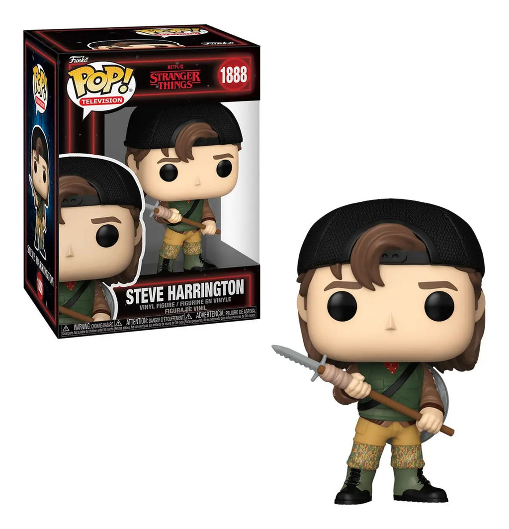 Funko Pop Tv: Stranger Things - Steve Con Lanza