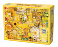 Cobble Hill - Puzzle de 1000 Piezas - Colección de Arco Iris: Amarillo, póster de Muestra Incluido