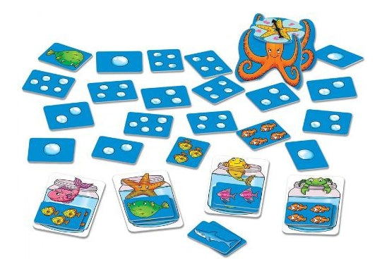 Juego Pesca Y Aprende Los Números Catch & Count Orchard Toys